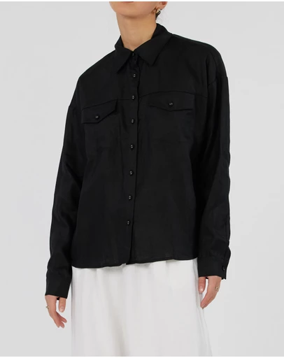 Amelius - Byron Linen Overshirt
