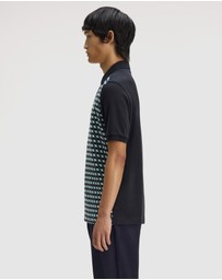 Fred Perry - Geometric Polo Shirt