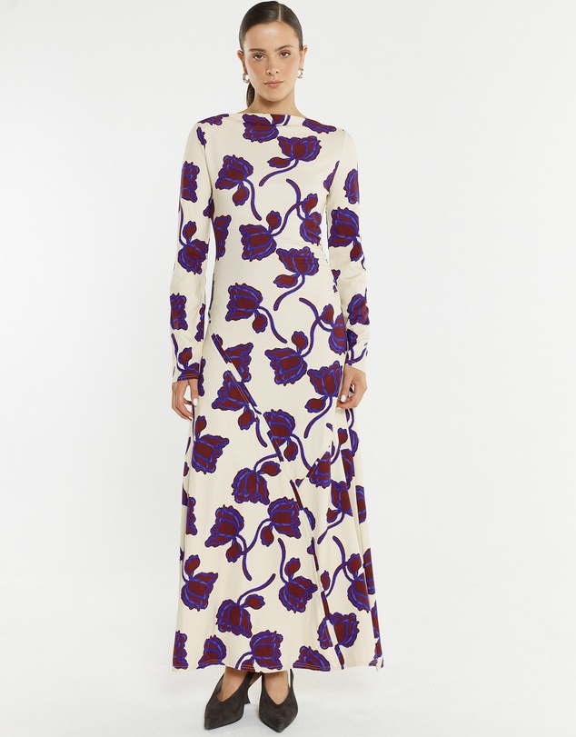 Sass - Jade Seamed Jersey Dress