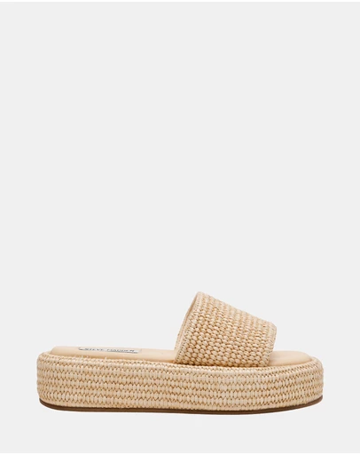 Steve Madden - Beachy Natural Sandals