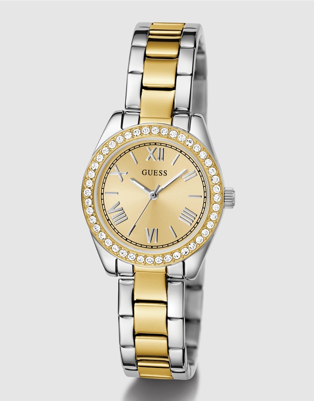 GUESS - Guess Ladies 2-Tone 30mm Analogue Watch