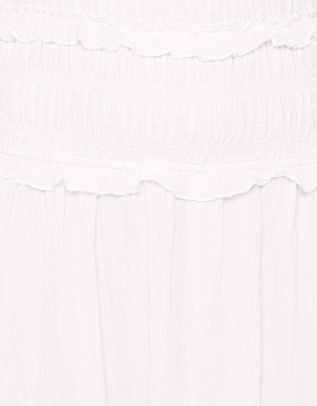 Petal & Pup - Enola Gather Midi Dress - White