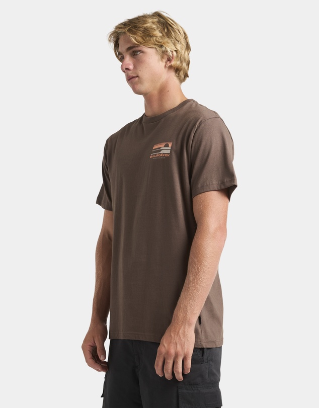 Quiksilver - Mens Stacked Horizon T-Shirt