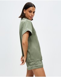 Atmos&Here - Lilah Short Satin PJ Set