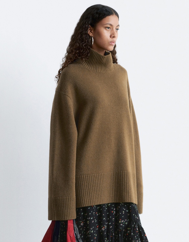 & Other Stories - Oversized Turtleneck Wool Jumper