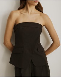 Atmos&Here - Liora Tailored Strapless Top