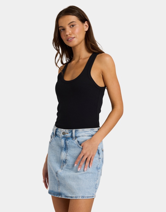 Roxy - Womens Shine Denim Skirt