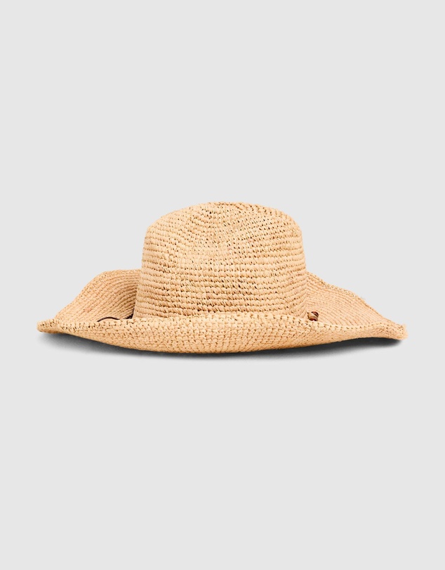 Subtitled - Connie Raffia Cowboy Hat