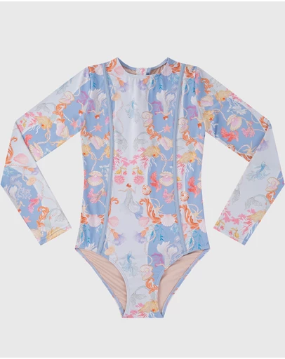 Aqua Blu Kids - Etoile Long Sleeve One Piece