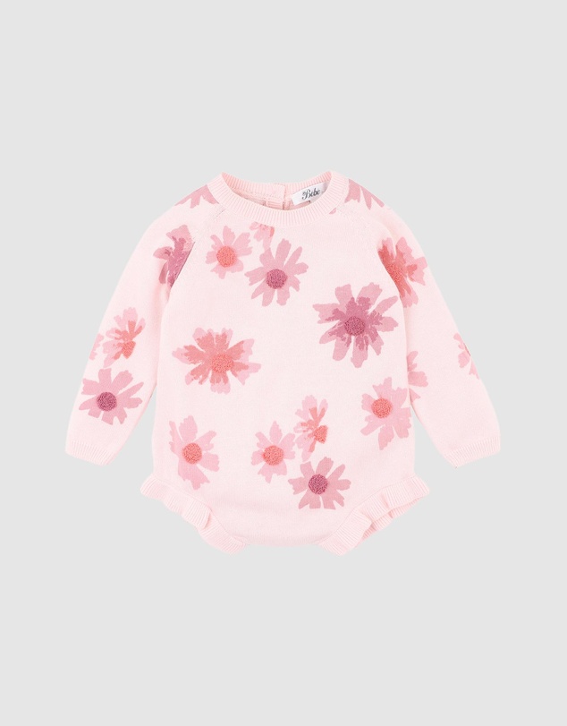 Fox & Finch - Orchard Bloom Organic Knitted Bodysuit - Babies