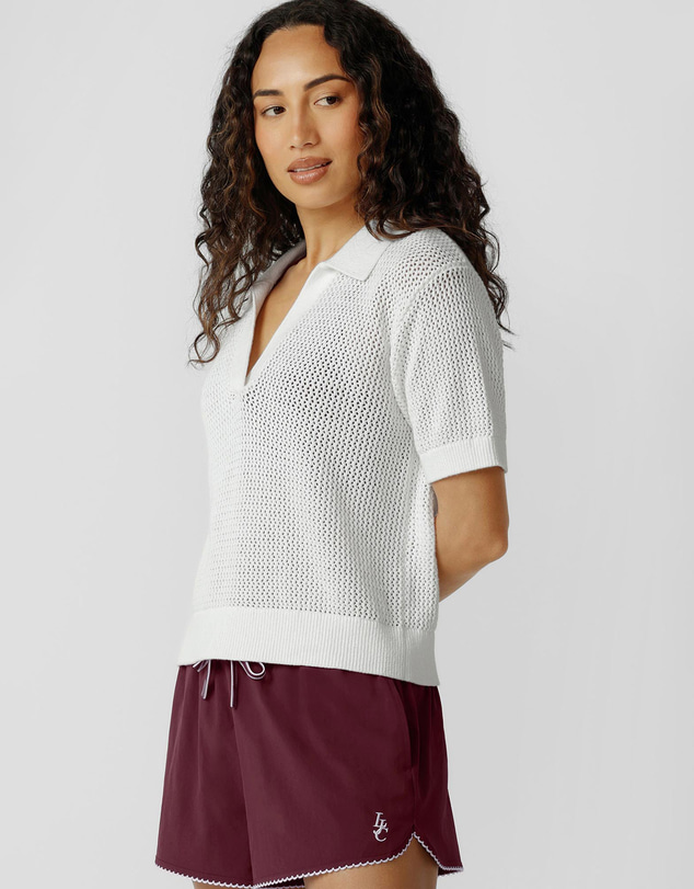 Lorna Jane - Sea Breeze Knit Polo