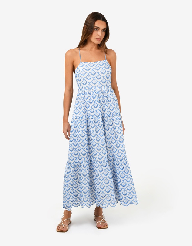 Forcast - Kela Embroidery Maxi Dress