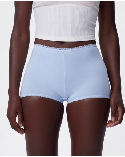 Bras N Things - Lyra Shortie - Light Blue