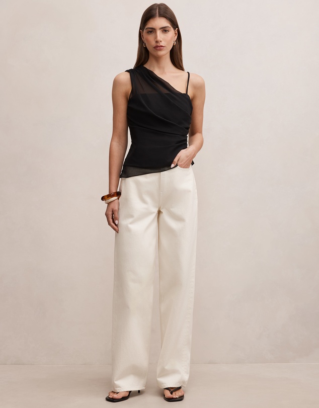 Forever New - Morgan Draped Shoulder Top