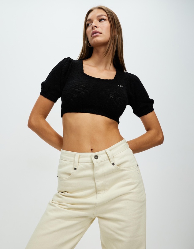 MSCHF - Puff Sleeve Knit Top