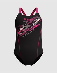 Speedo - JGRLS Medley Logo Medalist Swimsuit - Kids-Teens
