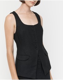 FRIEND of AUDREY - Anina Classic Waistcoat Top