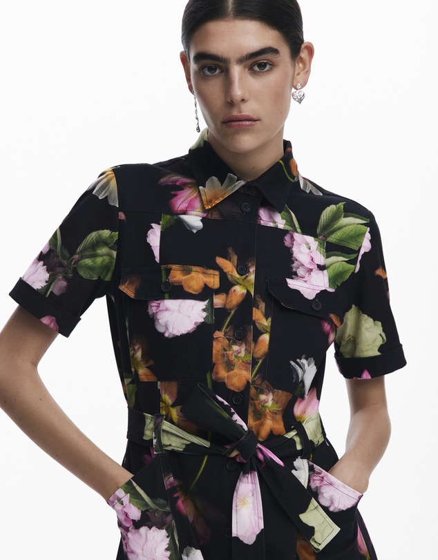 Desigual - Utility shirt dress