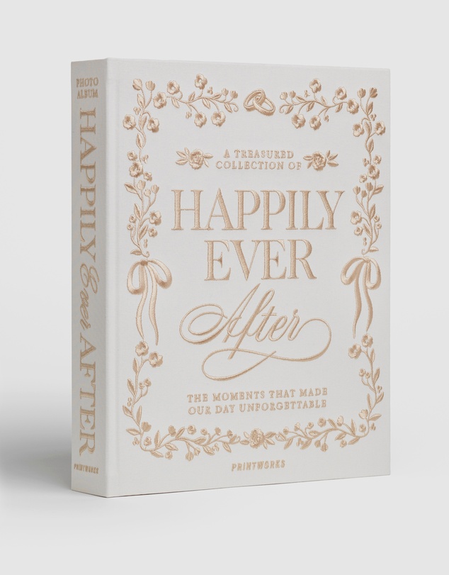 Printworks - Printworks Embroidered Photo Album-Happily Ever After