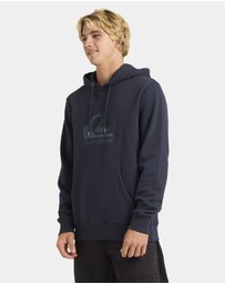 Quiksilver - Mens Comp Logo Pullover Hoodie