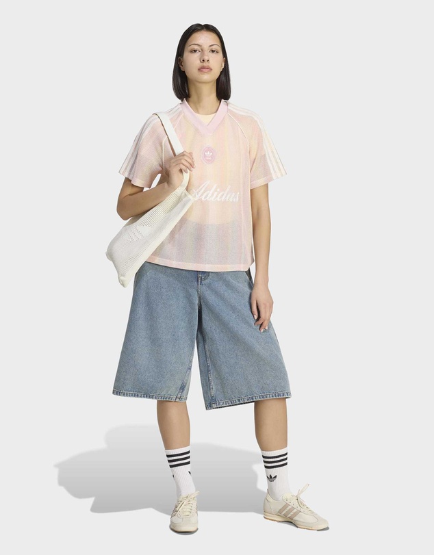 adidas Originals - ADIDAS ORIGINALS SUMMER GLOW KNITTED OVERSIZED JERSEY Womens