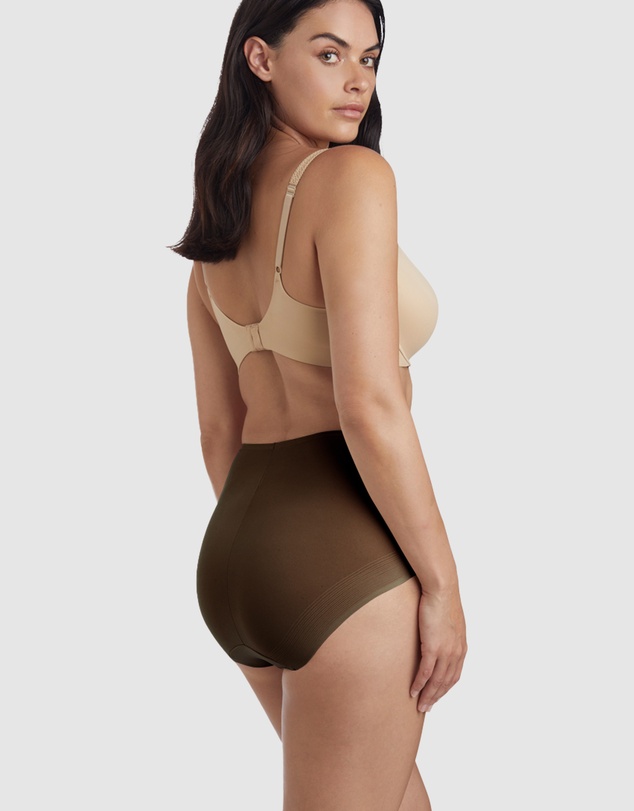 Naomi & Nicole - Light Shaping High Waist Everyday Shapewear Brief (Pack of 2)