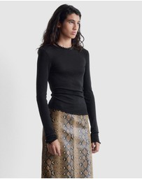 & Other Stories - LS Wool Top