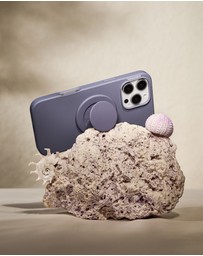 PopSockets - PopGrip MagSafe Soft Touch Phone Grip Holder + Magnetic Adapter Ring