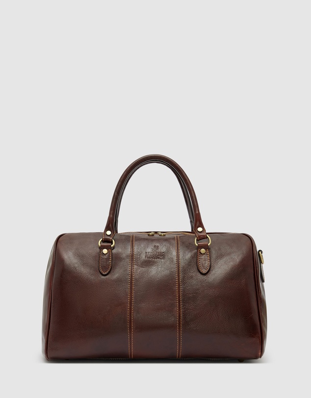 Republic of Florence - Albertis Piccolo Brown Leather Duffle