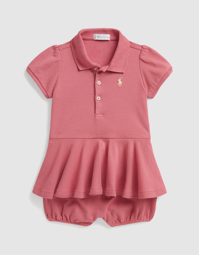 Polo Ralph Lauren - SS Peplum Bu-One Piece-Shortalls - Babies