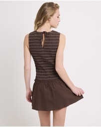 Subtitled - Delmore Shirred Dress