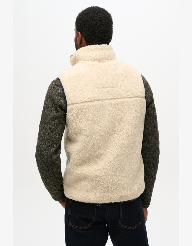 Superdry - Vintage Retro Fleece Gilet