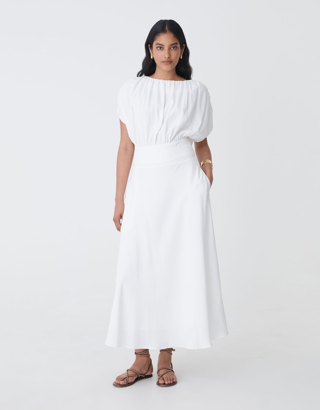 Forcast - Goulbury A-Line Midi Skirt