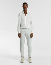 yd. - Terrazzo Check Skinny Chino
