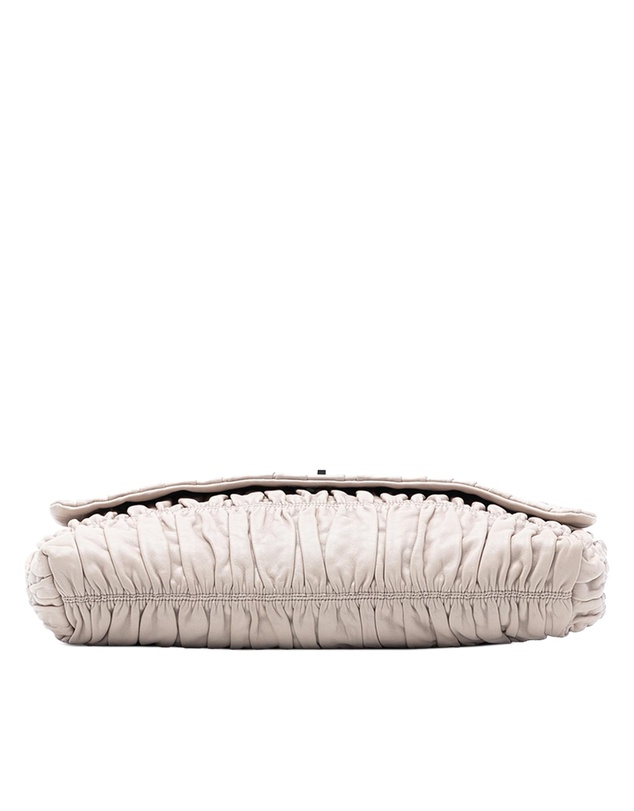 Pre-Loved by Azura Reborn - Pre-Loved Nappa Gaufre Turn Lock Clutch