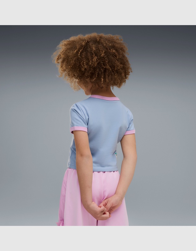 Puma - x DORA THE EXPLORER Slim Ringer Tee - Girls