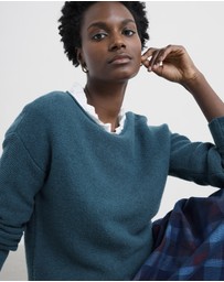 Seasalt - Seasalt Cornwall Green Fruity Jumper