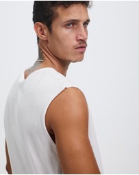 Surrounded By Ghosts - The Anorthite Cotton Muscle T-Shirt