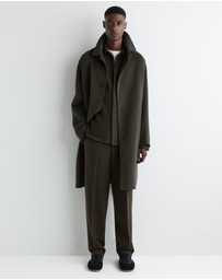 COS - Relaxed Boiled-Wool Overshirt