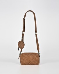 Cobb & Co - Millner Woven Leather Camera Bag