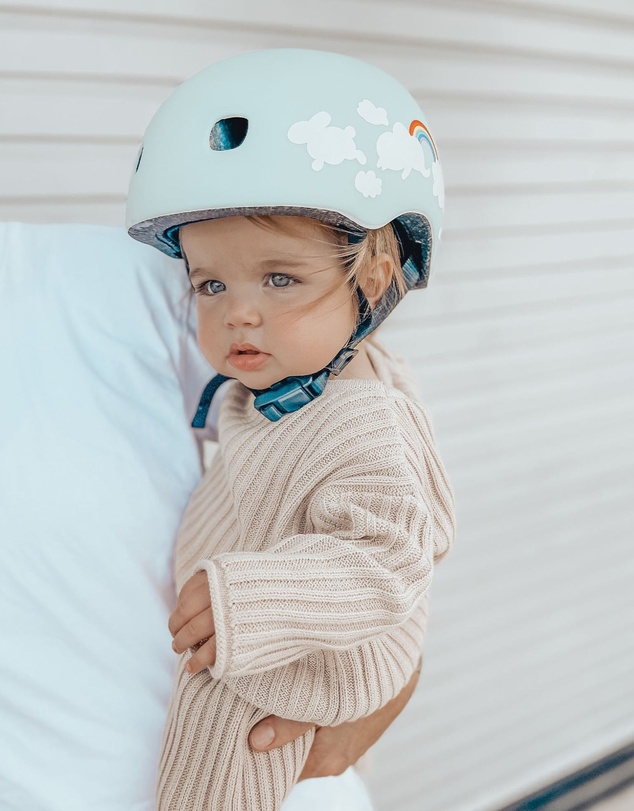 Micro Scooters - Micro Kids Pattern Helmet - Clouds