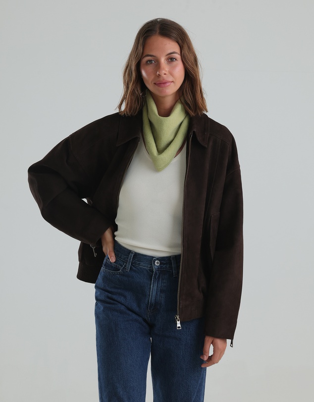 Morgan & Taylor - Katrina Triangle Scarf in Green