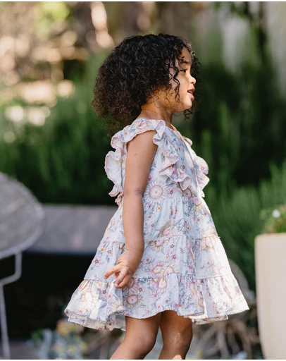 Bebe by Minihaha - Abby Print Tiered Dress
