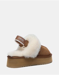 EVERAU - Australian Shepherd Ugg Waffle Platform Cow Suede Upper House Shoes
