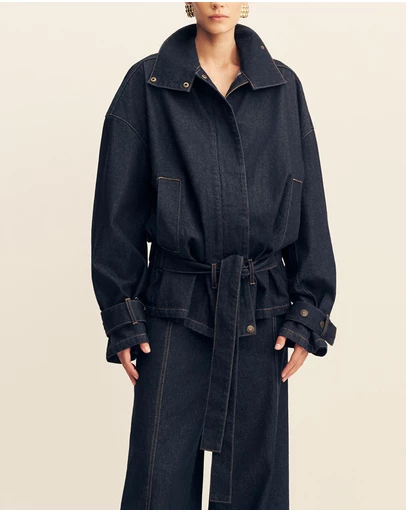 Shona Joy - Rita Oversized Funnel Neck Jacket