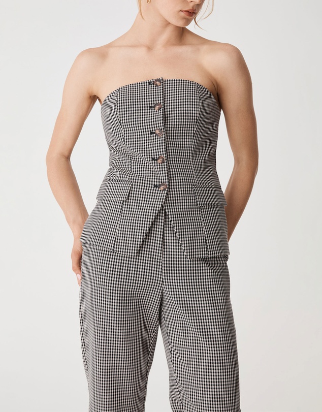 Forcast - Flynn Button Up Bodice