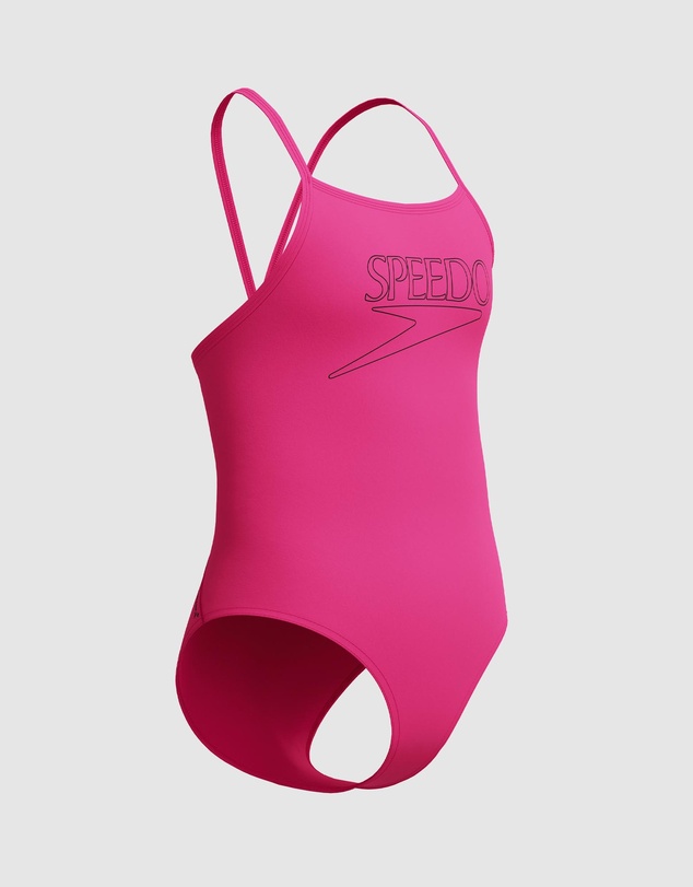Speedo - Classic Logo One Piece - Kids-Teens