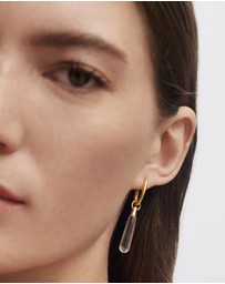 PDPAOLA - Rock Crystal Large Jupiter Single Hoop