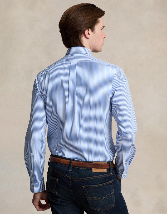 Polo Ralph Lauren - Slim Fit Striped Stretch Poplin Shirt