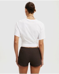 Cotton On - Stretch Fitted Micro Shorts